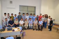 A group photo of the summer interns and our investigators taken upon the completion of the Programme